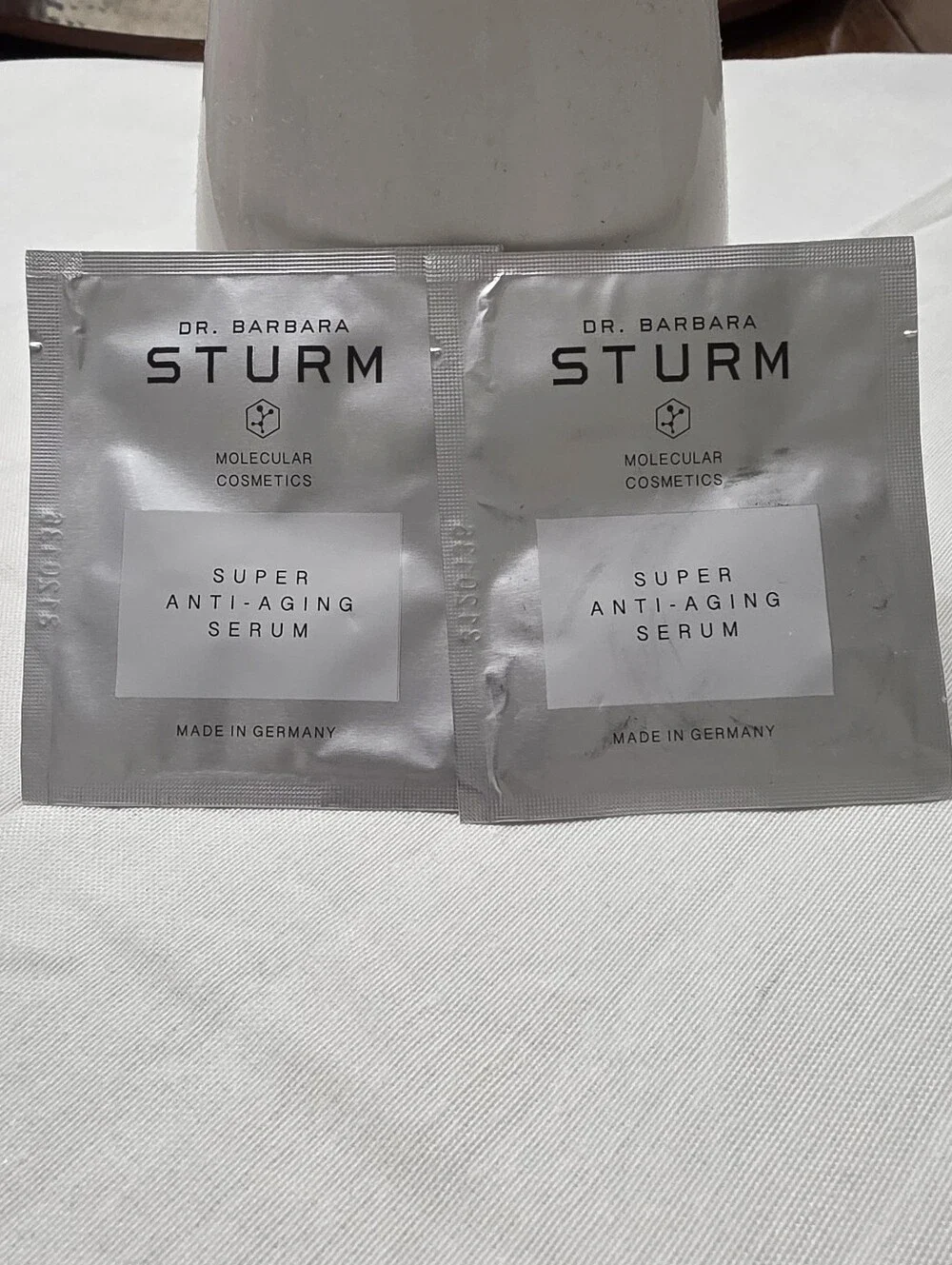 Dr. Barbara Sturm Super Anti-Aging Deluxe Sample Packet Bundle 9 piece lot